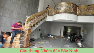Cầu Thang Nhôm đúc Tại Bắc Ninh